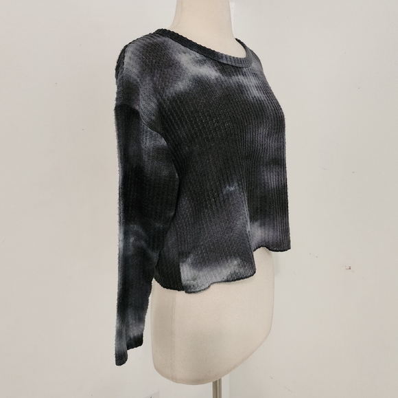 Antistar Cropped Waffle Knit Thermal - Picture 3 of 6